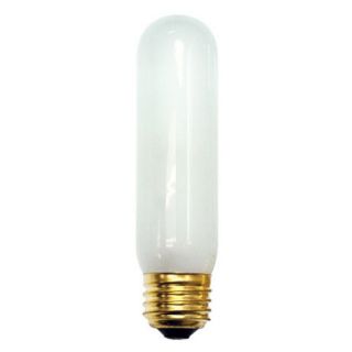 Bulbrite Frosted T10 Medium Base Incandescent Light Bulb   20 pk. Multicolor  