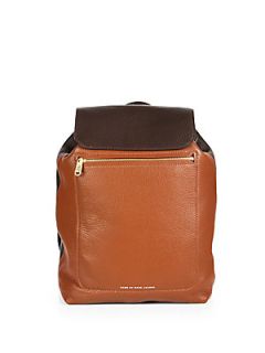 Marc by Marc Jacobs Leather Backpack   Cacao