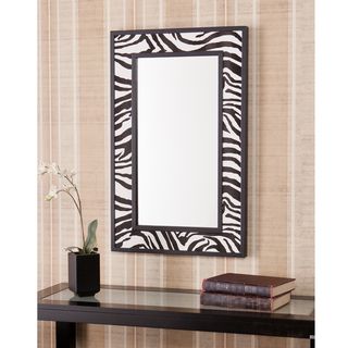 Upton Home Ubina Zebra Animal Print Decorative Wall Mirror