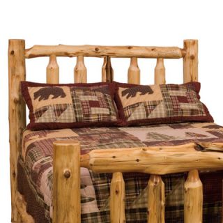 Fireside Lodge Traditional Cedar Log Slat Headboard 1000 /1010 VC