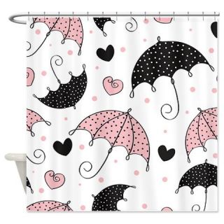  Cute Umbrellas Shower Curtain  Use code FREECART at Checkout