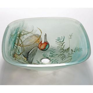 Duck Glass Sink Bowl