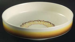 Noritake Alhambra Soup/Cereal Bowl, Fine China Dinnerware   Expression,Yellow/Br