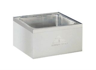 Advance Tabco Floor Mount Mop Sink   20x16x12 Bowl, Free Flow Drain, Stainless