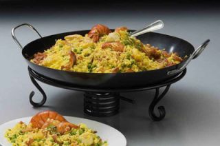 American Metalcraft 17.75 in Paella Pan, Non Stick Finish, Stainless