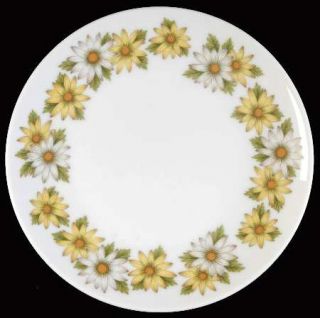 Noritake Marguerite Bread & Butter Plate, Fine China Dinnerware   Yellow&White D