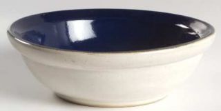 Denby Langley Potpourri Blue Coupe Cereal Bowl, Fine China Dinnerware   All Blue