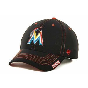 Miami Marlins 47 Brand MLB Dark Twig Cap