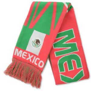 Mexico Knit Soccer Scarf