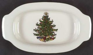 Cuthbertson Christmas Tree (Narrow Green Band,Cream) Celery, Fine China Dinnerwa