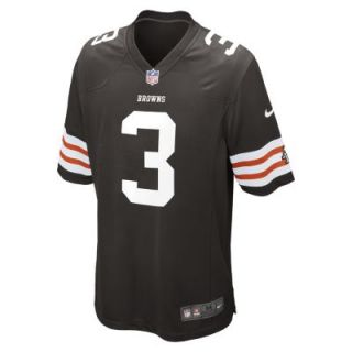 NFL Cleveland Browns (Brandon Weeden) Mens Football Home Game Jersey   Seal Bro
