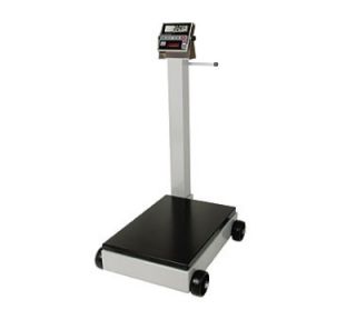 Detecto Digital Receiving Scale, 1 in LCD Display, LB/KG Switch, 1000 x .5 lb