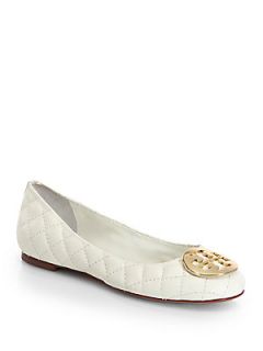 Tory Burch Quinn Quilted Leather Ballet Flats