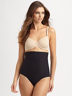Spanx Spoil Me Cotton High Waisted Brief   Black