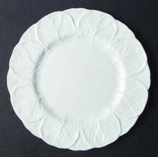 Coalport Countryware Dinner Plate, Fine China Dinnerware   All White, No Trim, E