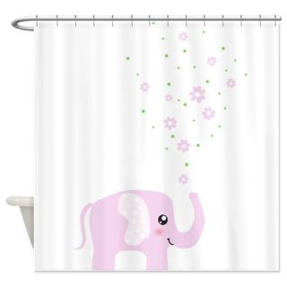  Cute elephant Shower Curtain  Use code FREECART at Checkout