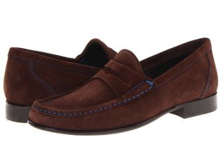 Donald J Pliner Naper Mens Slip on Shoes (Brown)