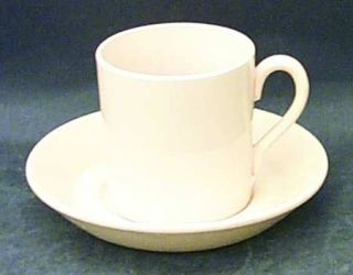 Wedgwood Cane Yellow Bond Shape Demitasse Cup and Saucer Set, Fine China Dinnerw