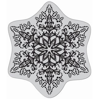 Hero Arts Cling Stamps dotted Snowflake