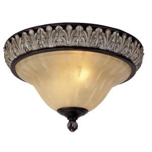 LiveX Lighting LVX 8161 40 Orleans Flush Mount