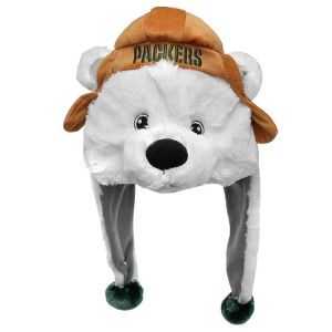 Green Bay Packers Forever Collectibles Plush Mascot Dangle Hat