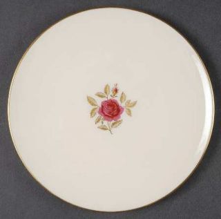 Lenox China Roselyn Bread & Butter Plate, Fine China Dinnerware   Pink Rose,Gold