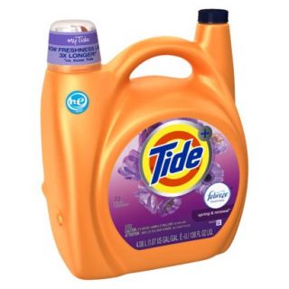 Tide Plus Febreze Spring & Renewal High Efficiency Liquid Laundry Detergent  