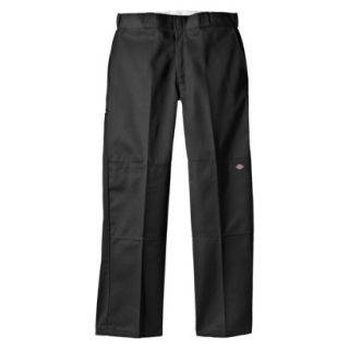 Dickies Mens Loose Fit Double Knee Work Pants   Black 52x30