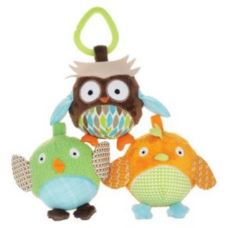 Skip Hop Treetop Friends Ball Trio   Owl and Friends