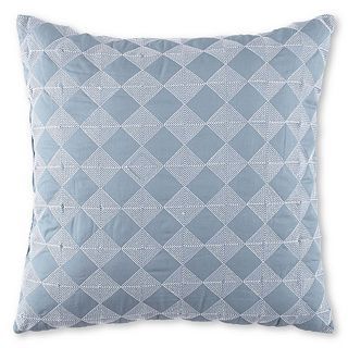 JCP Home Collection Riley 16 Square Decorative Pillow, Blue/White