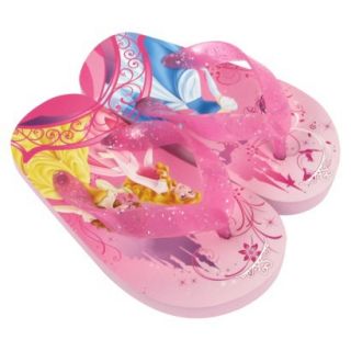 Toddler Girls Disney Princesses Flip Flop Sandals   Pink 7