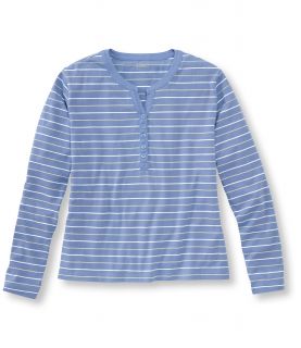 Saturday Knit T Shirt, Henley Stripe