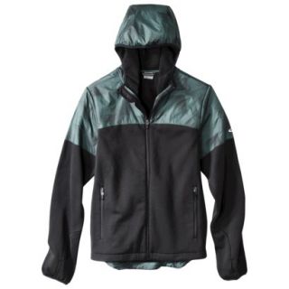 C9 by Champion Mens Venture Stretch Fleece Lined Jacket   Black/Green M