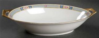 Thomas Wales (All White, No Verge) 11 Oval Vegetable Bowl, Fine China Dinnerwar