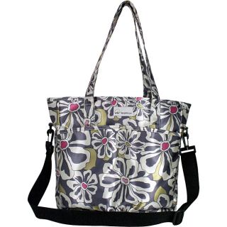 Amy Michelle New Orleans Charcoal Floral Diaper Bag