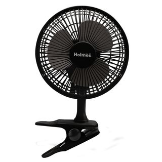 Holmes Black 6 inch Clip Table Fan
