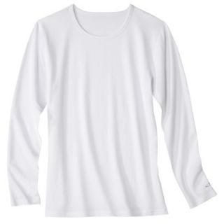 C9 by Champion Womens Thermal Silk Weight Long Sleeve Top   White S