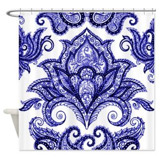  Flow Blue Victorian Style Shower Curtain  Use code FREECART at Checkout