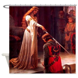 Knighting the Knight Shower Curtain  Use code FREECART at Checkout
