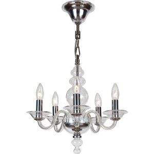 Crystorama Lighting CRY 9845 CH CL Harper Chandelier
