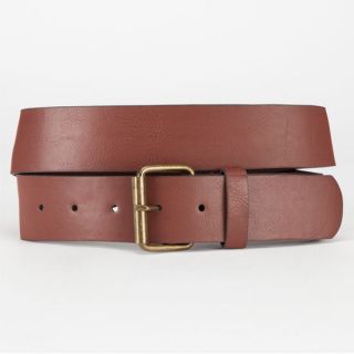 Basic Solid Belt Brown In Sizes Small, Medium, Large For Women 215816400