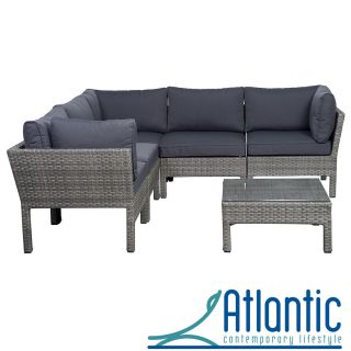 Majorca 6 piece Grey Sectional