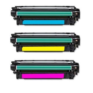 Hp Cf031a Cf032a Cf033a Re manufactured Color Toner Cartridges (pack Of 3)