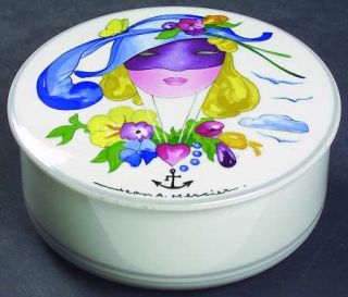 Villeroy & Boch Le Ballon Large Candy Box & Lid, Fine China Dinnerware   Various