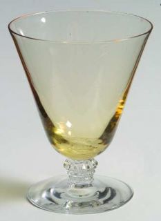 Fostoria Sceptre Amber (Topaz) Oyster or Fruit Cocktail   Stem #6017, Amber/Topa