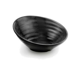 Tablecraft 14 Frostone Bowl   Sloped, Black