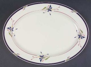 Gorham Melon Bud 16 Oval Serving Platter, Fine China Dinnerware   Town&Country,
