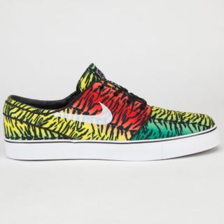 Zoom Stefan Janoski Mens Shoes Challenge Red/Lucid Green In Sizes 6.5, 10.