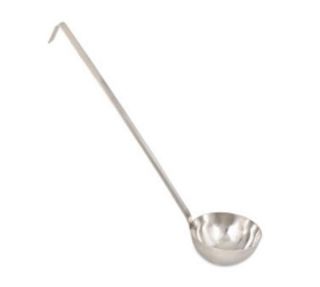 Browne Foodservice Ultra Line Ladle, 4oz, 13 in Handle, 18/8 Stainless Steel
