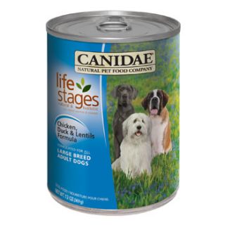 Life Stages Large Breed Chicken, Duck & Lentils Adult Dog Food, Case of 12, 13 oz.
